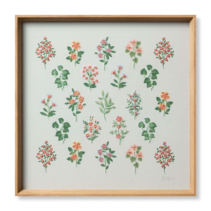 Hawthorne Mint Multi 2'1"x2'1" Wall Art